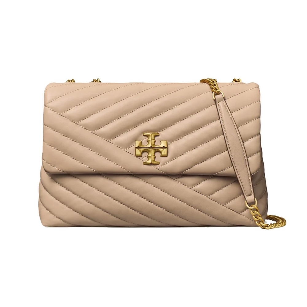 TORY BURCH KIRA CHEVRON CONVERTIBLE SHOULDER BAG